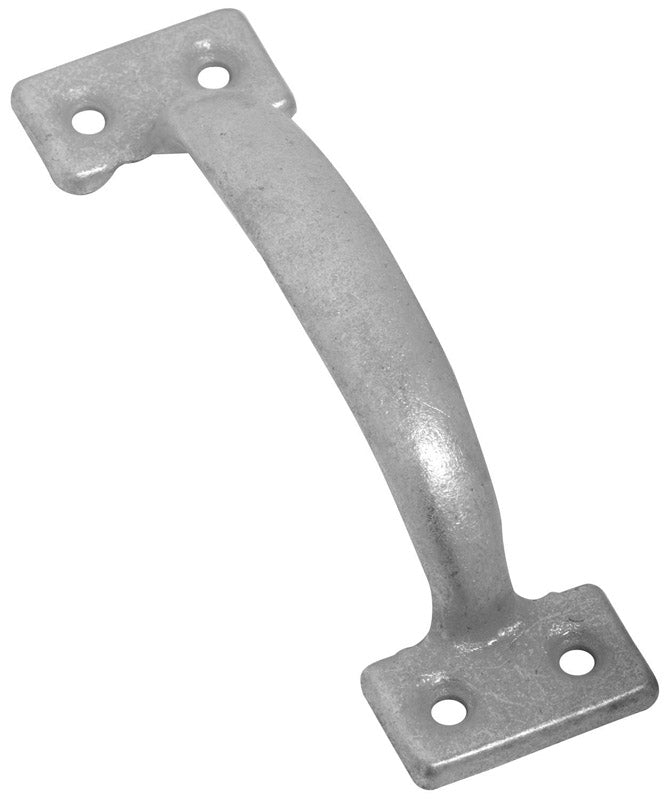 NATIONAL HARDWARE - National Hardware 6-1/2 in. L Galvanized Metallic Steel Door Pull