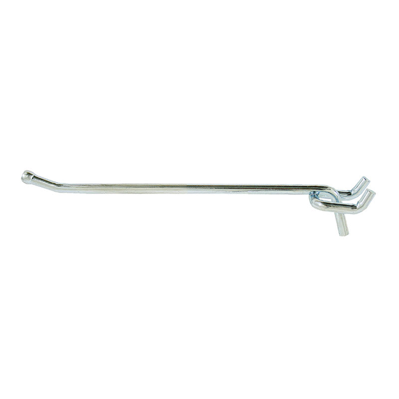 CRAWFORD - Crawford Zinc Plated Silver Steel 6 in. Peg Hooks 1 pk [14460-125]