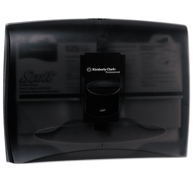 Scott - Personal Seat Cover Dispenser, 17.5 x 2.25 x 13.25, Black