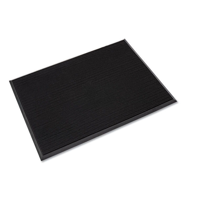 Crown - Mat-A-Dor Entrance/Antifatigue Mat, Rubber, 36 x 72, Black