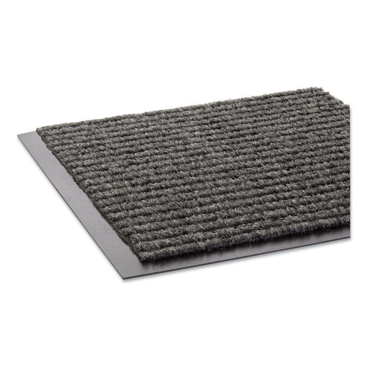 Crown - Needle Rib Wipe and Scrape Mat, Polypropylene, 36 x 60, Gray