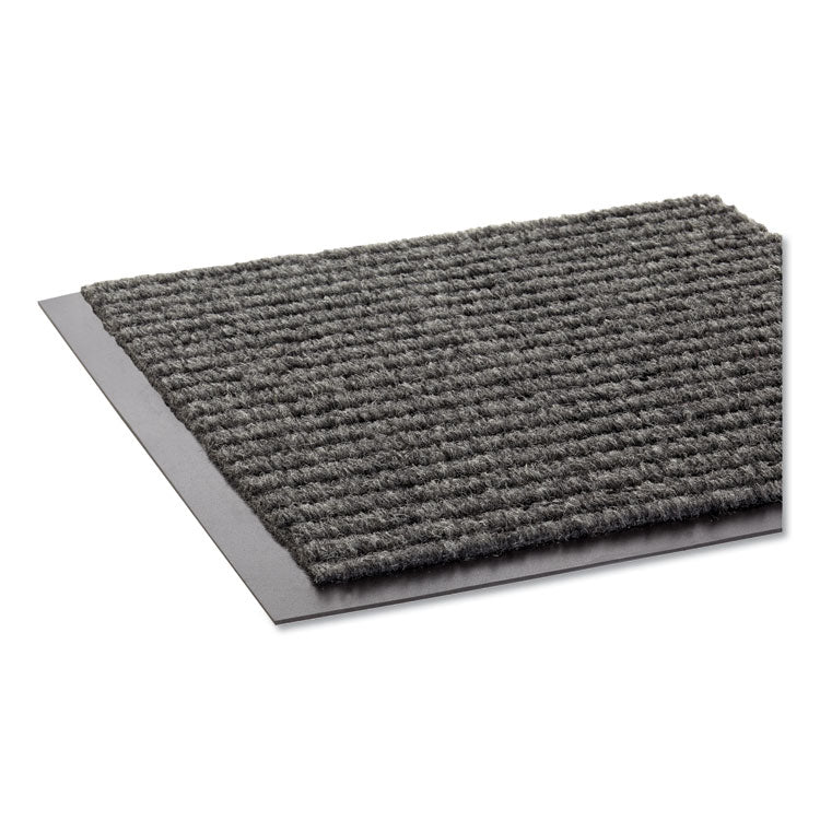 Crown - Needle Rib Wipe and Scrape Mat, Polypropylene, 36 x 120, Gray