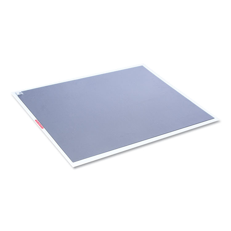 Crown - Walk-N-Clean Dirt Grabber Mat with Starter Pad, 31.5 x 25.5, Gray