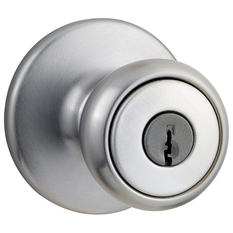 KWIKSET - Kwikset Tylo Satin Chrome Entry Knobs 1-3/4 in. [94002-829]