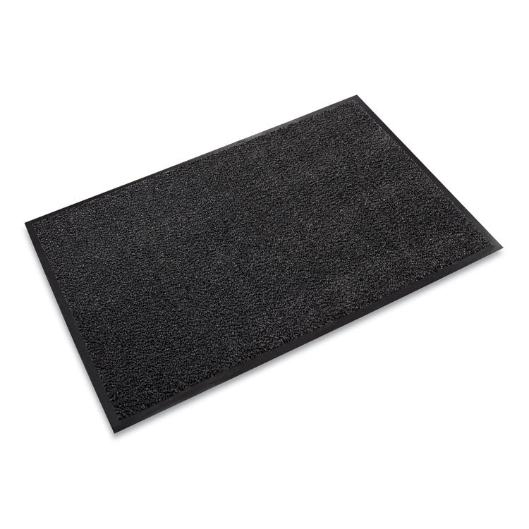 Crown - Dust-Star Microfiber Wiper Mat, 36 x 120, Charcoal