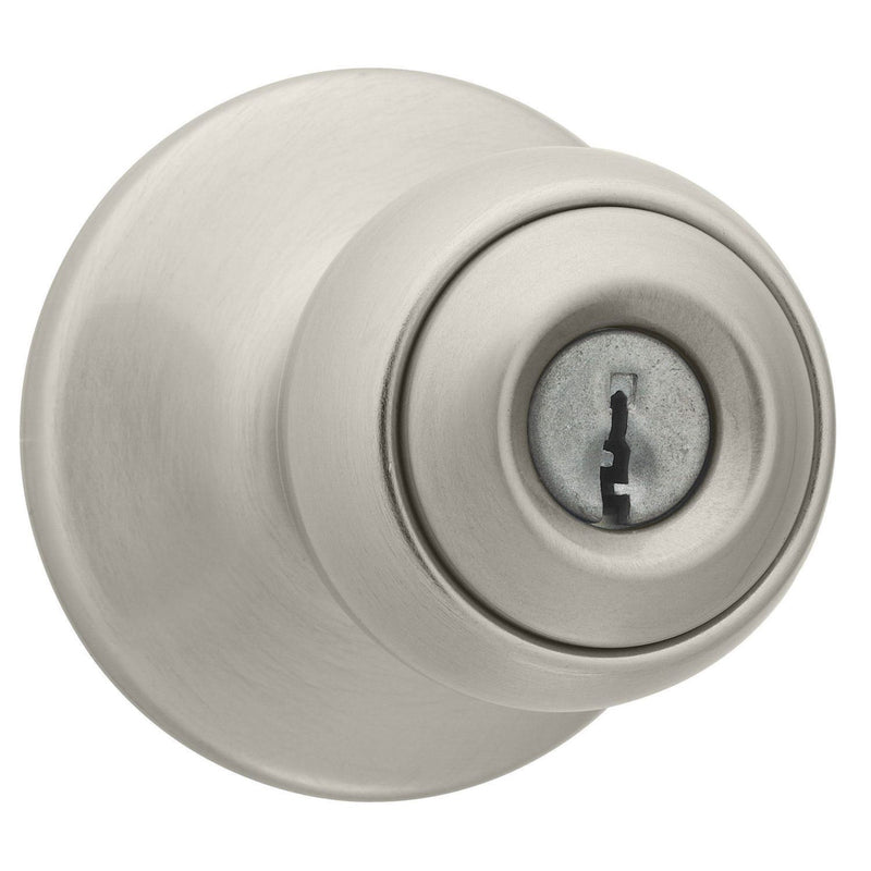 KWIKSET - Kwikset Polo Satin Nickel Entry Knobs 1-3/4 in. [94002-826]