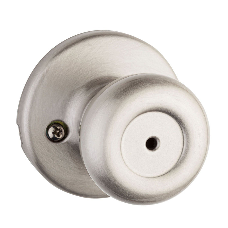 KWIKSET - Kwikset Tylo Satin Nickel Privacy Knob Right or Left Handed