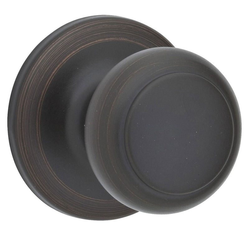 KWIKSET - Kwikset Cove Venetian Bronze Passage Door Knob Right or Left Handed