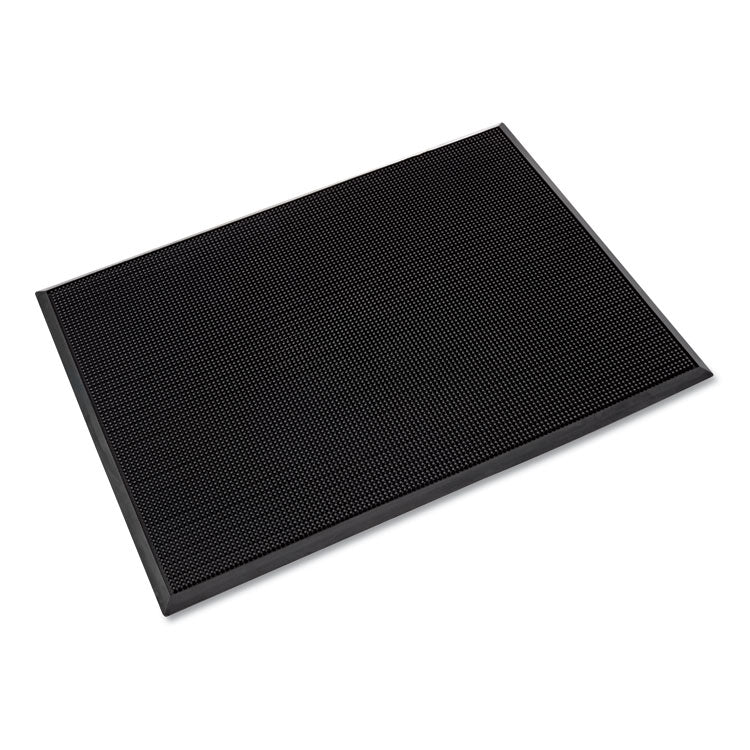 Crown - Mat-A-Dor Entrance/Scraper Mat, Rubber, 24 x 32, Black