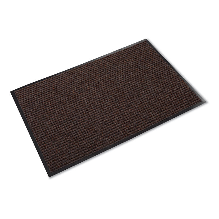 Crown - Needle Rib Wipe and Scrape Mat, Polypropylene, 36 x 120, Brown