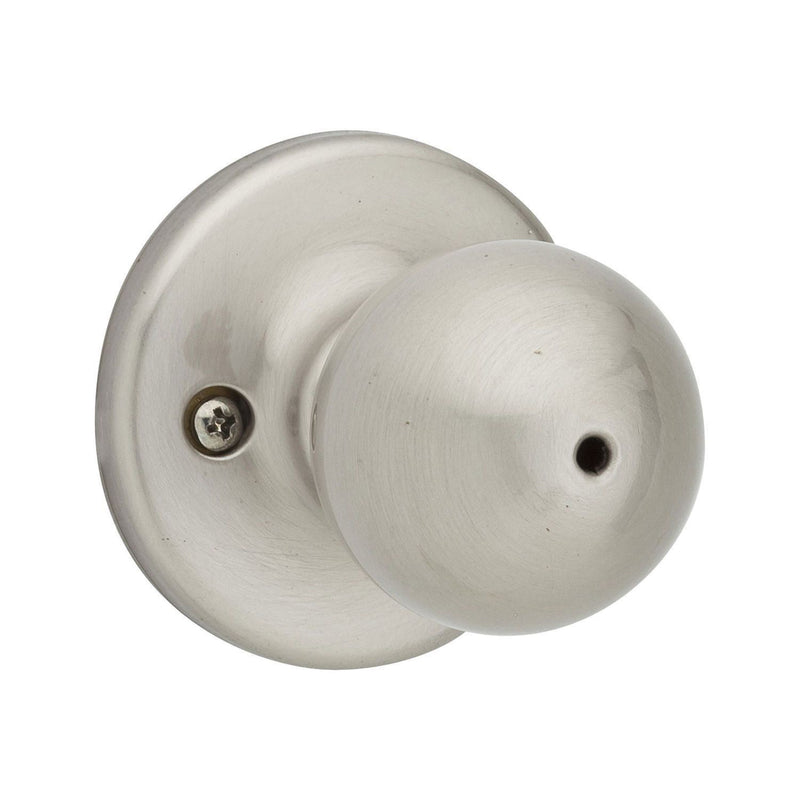 KWIKSET - Kwikset Polo Satin Nickel Privacy Knob Right or Left Handed