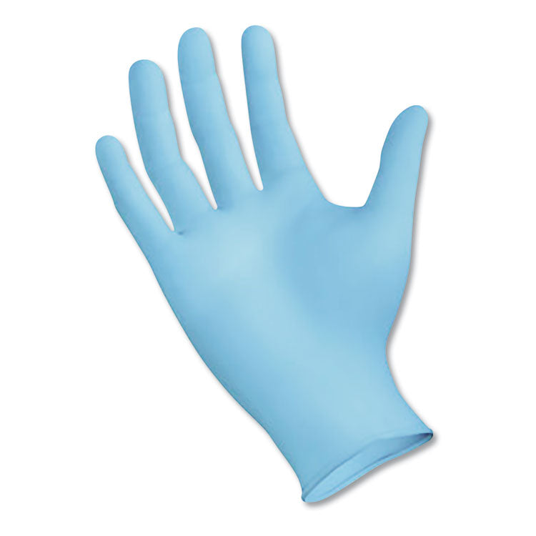 Boardwalk - Disposable Examination Nitrile Gloves, Medium, Blue, 5 mil, 100/Box