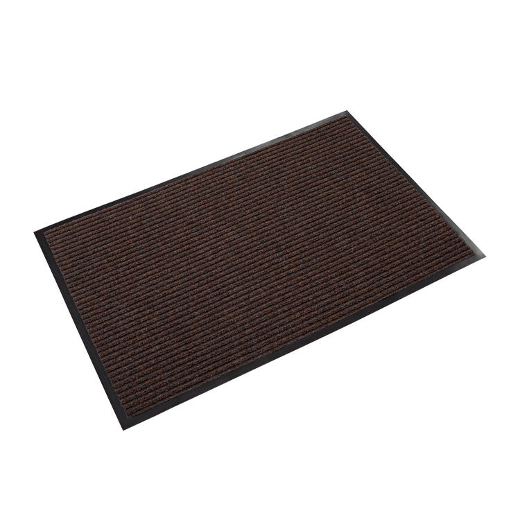 Crown - Needle Rib Wipe and Scrape Mat, Polypropylene, 36 x 60, Brown