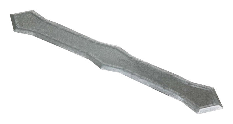 AMERIMAX - Amerimax 0.25 in. H X 2 in. W X 13.5 in. L Gray Galvanized Steel K Downspout Band