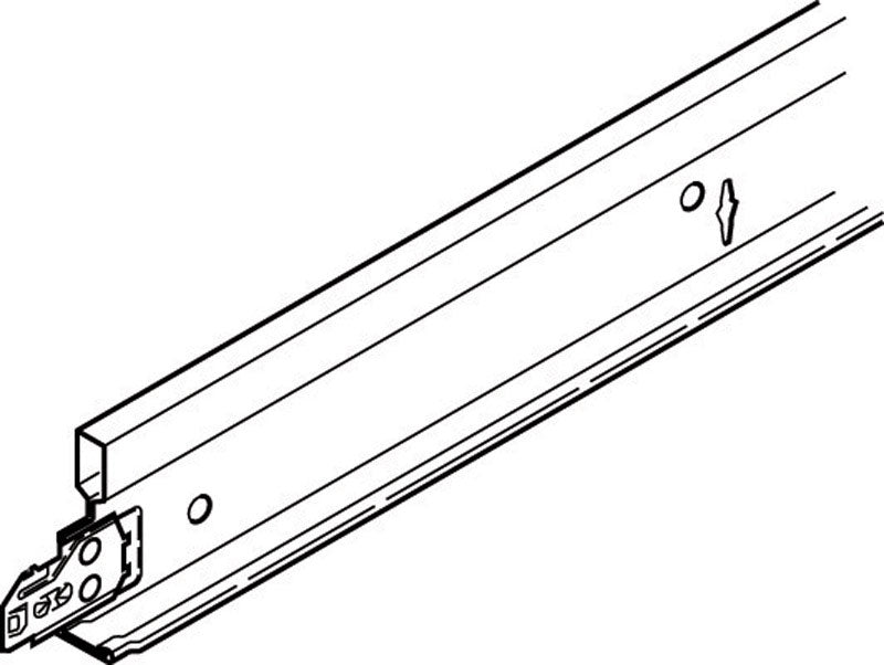 USG DONN BRAND - USG Donn Brand SDX416 1 in. L X 48 in. W Cross Tee 1 pk - Case of 60