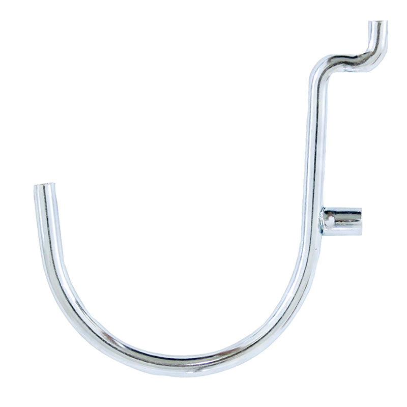 CRAWFORD - Crawford Zinc Plated Silver Steel 1.5 in. Peg Hooks 5 pk