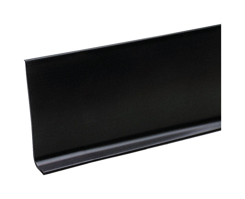 M-D - M-D 0.13 in. H X 48 in. L Prefinished Black Vinyl Wall Base - Case of 18