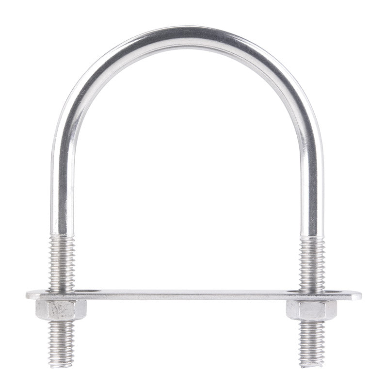 HAMPTON - Hampton 5/16 in. X 2-1/2 in. W X 3-1/2 in. L Coarse Stainless Steel U-Bolt - Case of 5