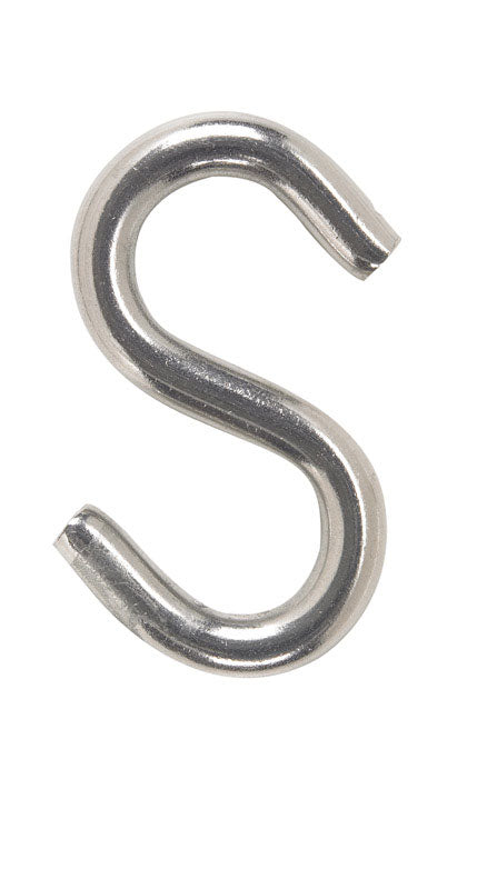 HAMPTON - Hampton Small Steel 2.5 in. L S-Hook 250 lb 1 pk - Case of 20