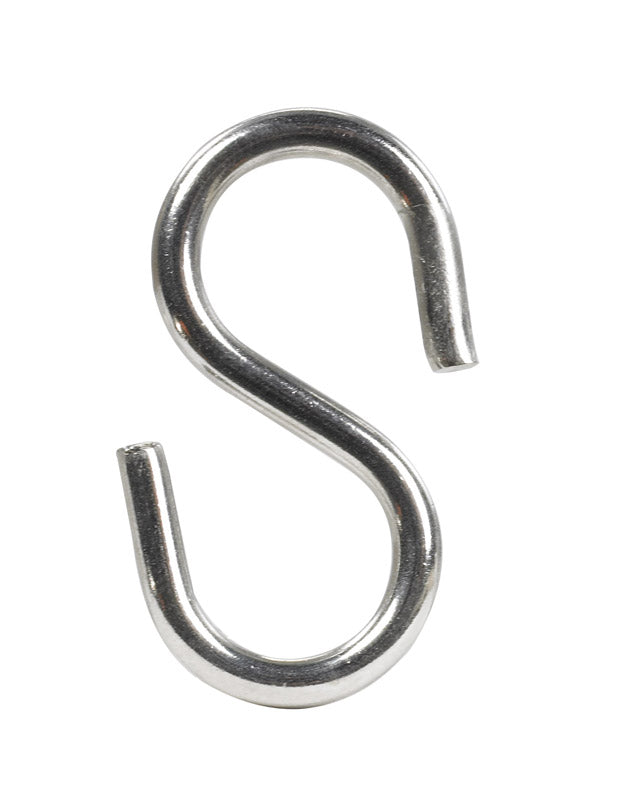 HAMPTON - Hampton Medium Stainless Steel 2-1/8 in. L S-Hook 55 lb 1 pk - Case of 20