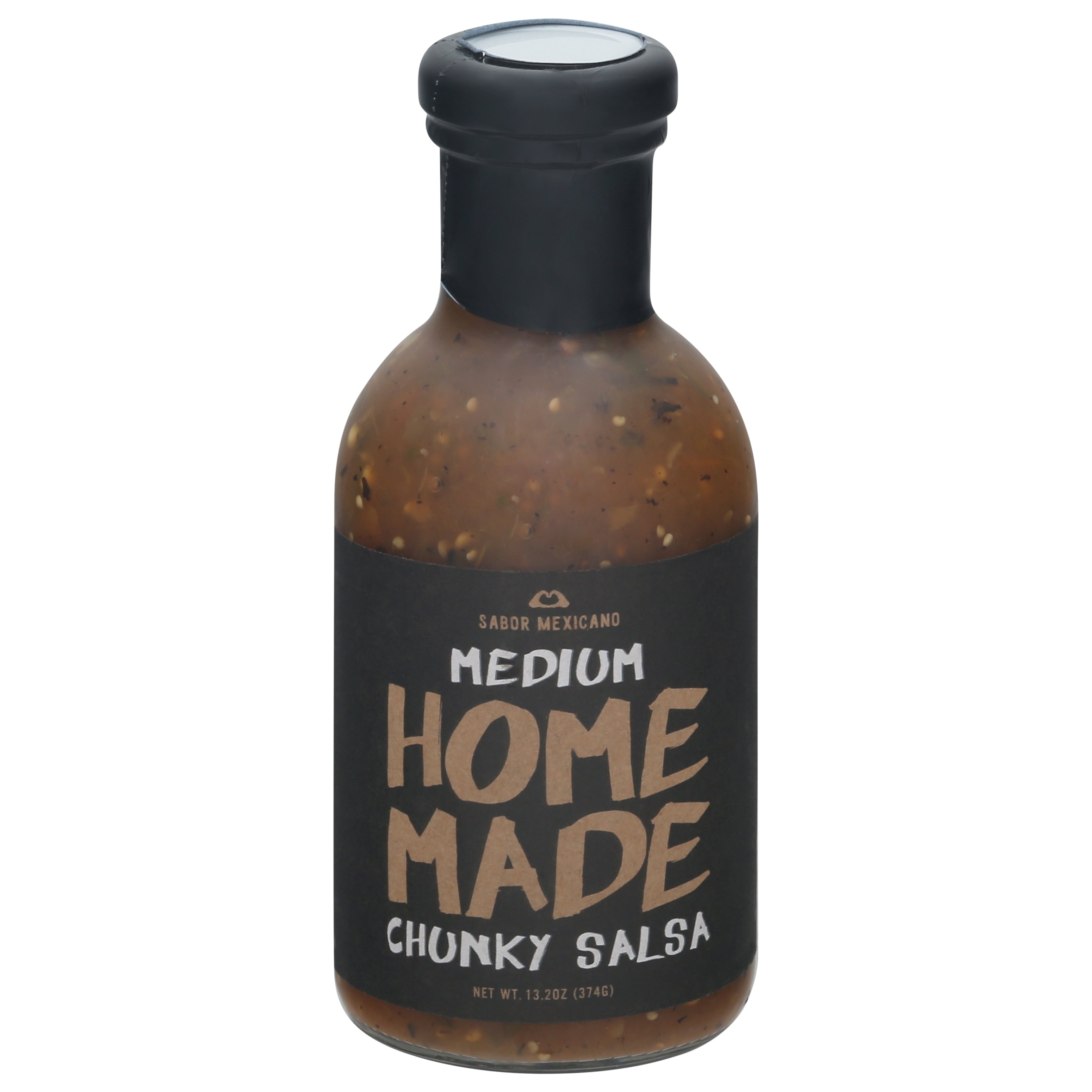 Sabor Mexicano Medium Chunky Home Made Salsa 13.2 oz - Case of 6