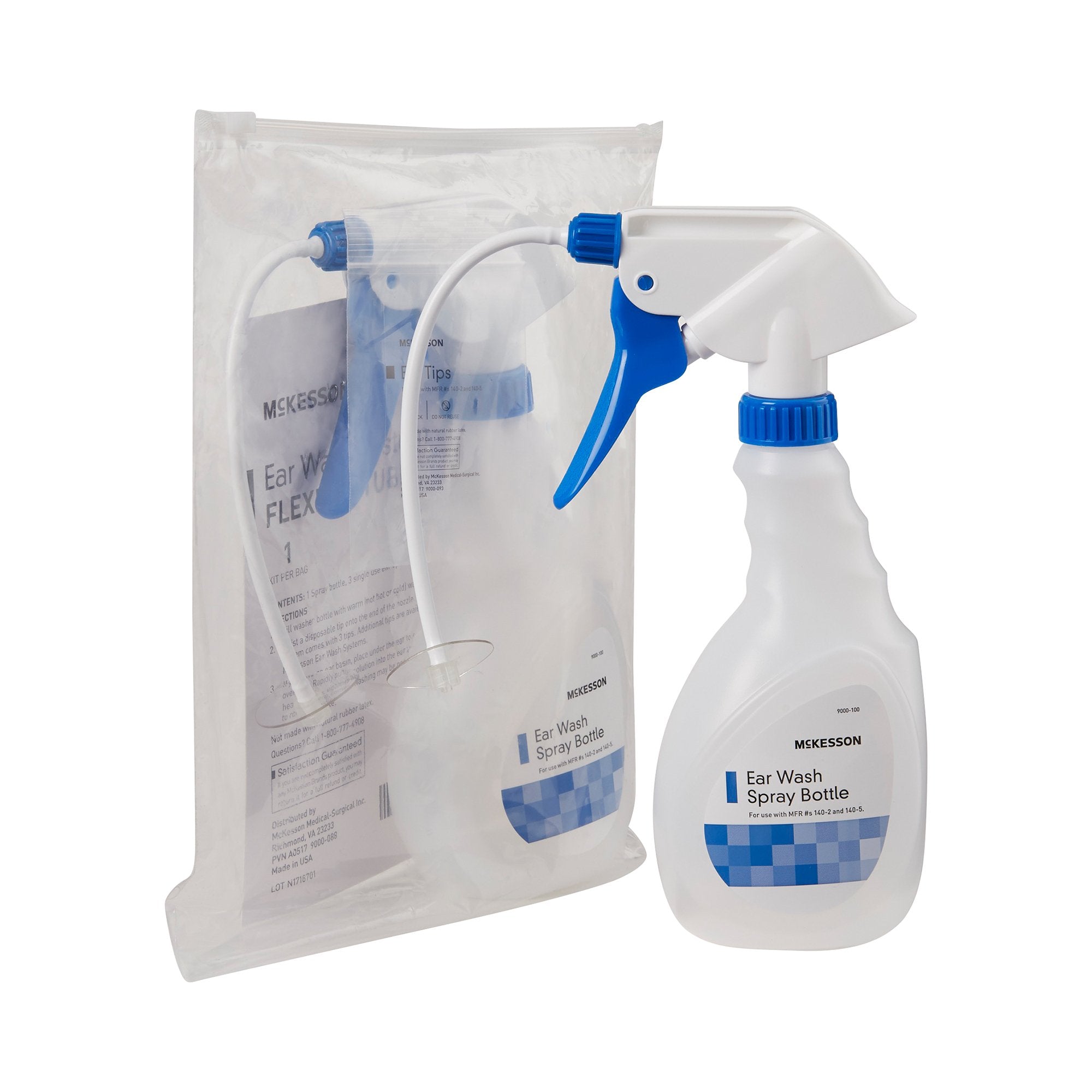 McKesson Brand - Ear Wash System McKesson Disposable Tip Blue / White [1/BG]