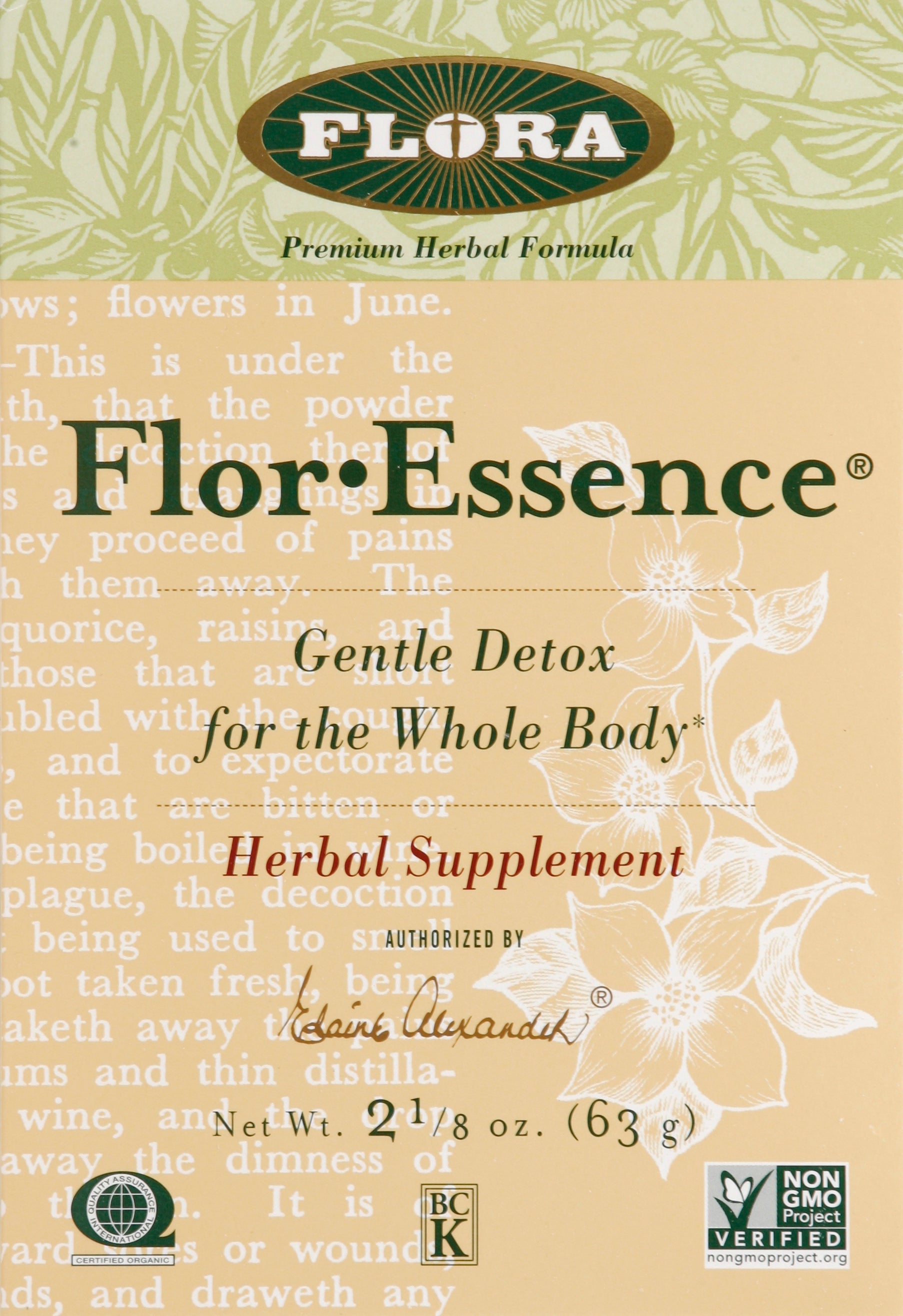 Flora Detox 2.125 oz - Case of 1