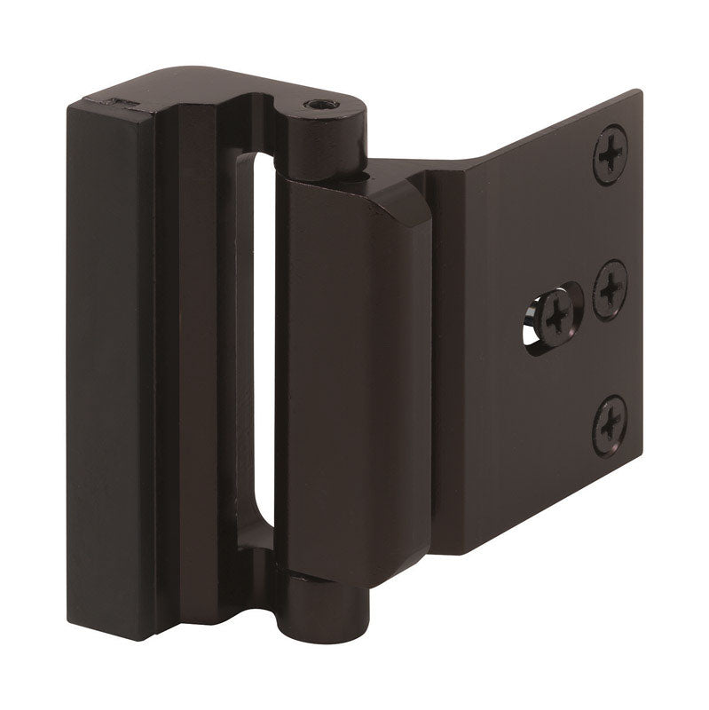 PRIME-LINE - Prime-Line Oil Rubbed Bronze Bronze Aluminum Entry Door Blocker 1 pk