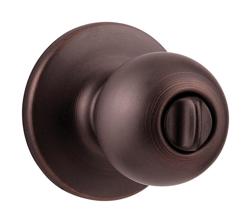 KWIKSET - Kwikset Polo Venetian Bronze Privacy Knob Right or Left Handed