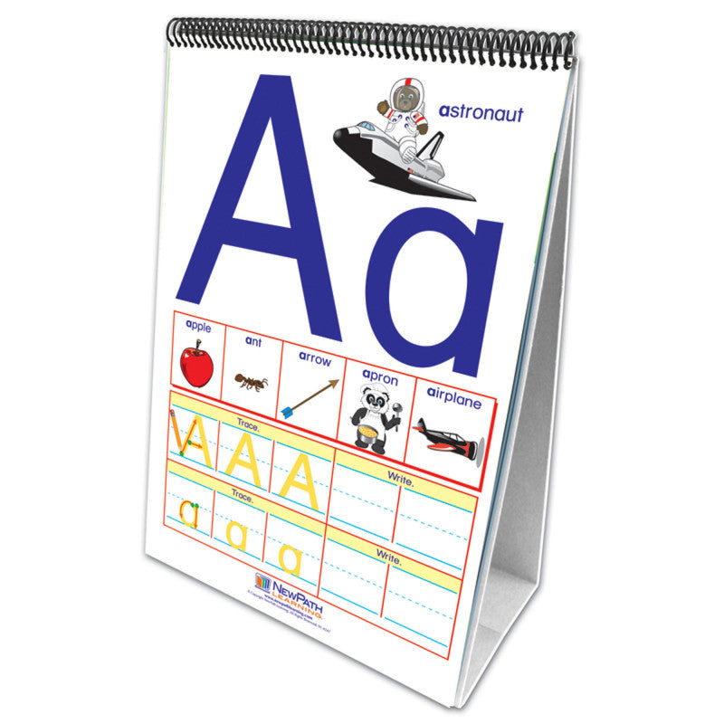NEWPATH LEARNING - The Alphabet Curriculum Mastery® Flip Chart Set - Early Childhood