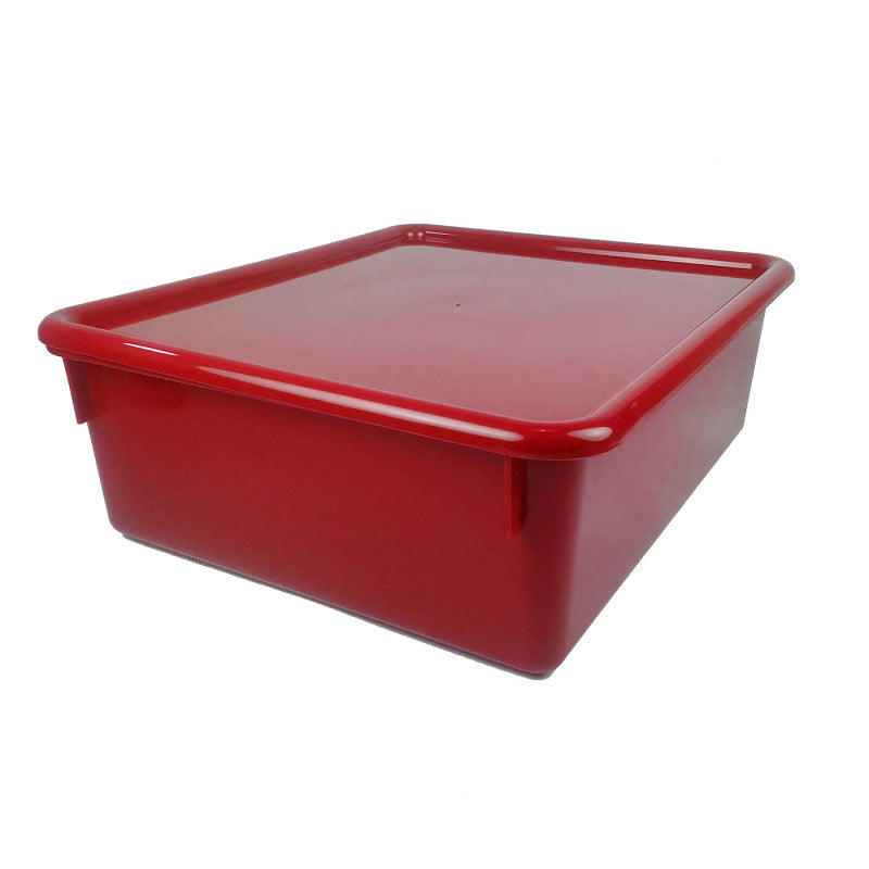 ROMANOFF - Double Stowaway® Tray with Lid, Red