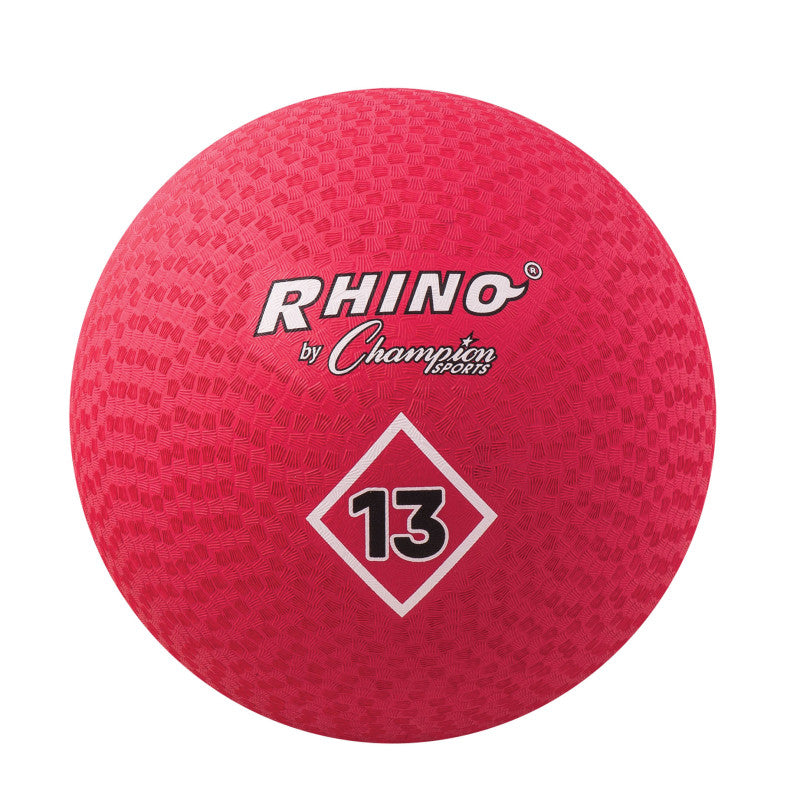 CHAMPION SPORTS - Playground Ball, 13", Red