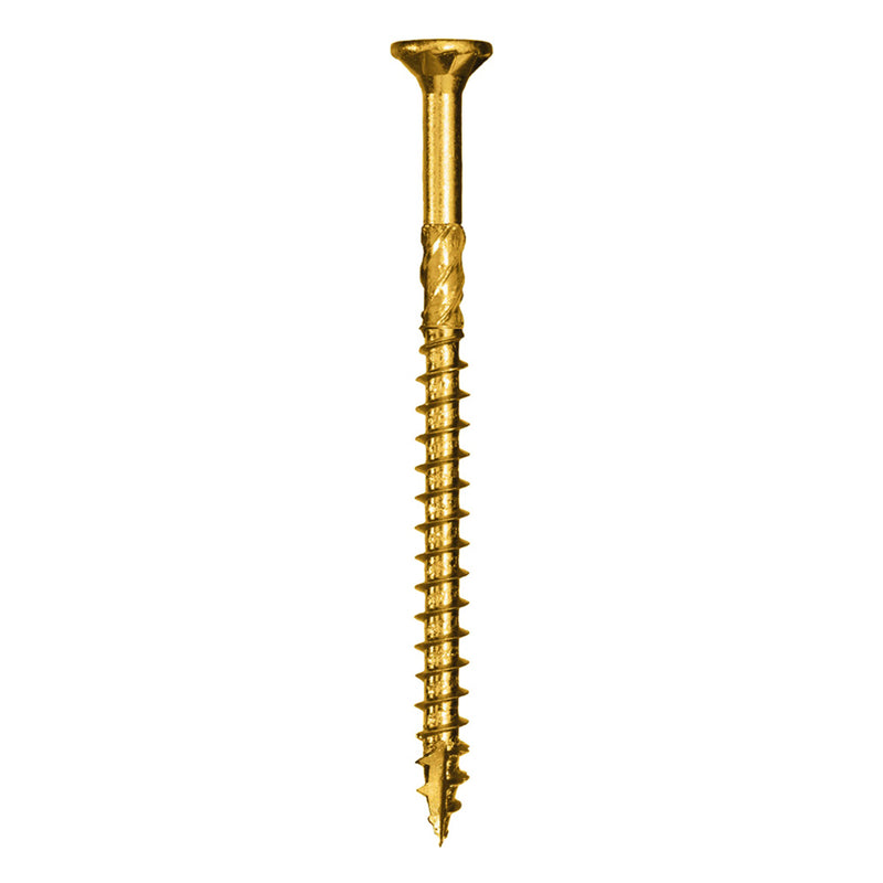 GRK FASTENERS - GRK Fasteners R4 No. 9 X 2-1/2 in. L Star Coated Multi-Purpose Screws 2900 pk