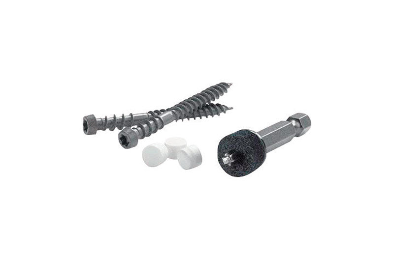 FASTENMASTER - FastenMaster Cortex No. 9 X 2 in. L Star Square Head Trim Screws with Plugs 1 pk [FMCTXT-KM250SM]