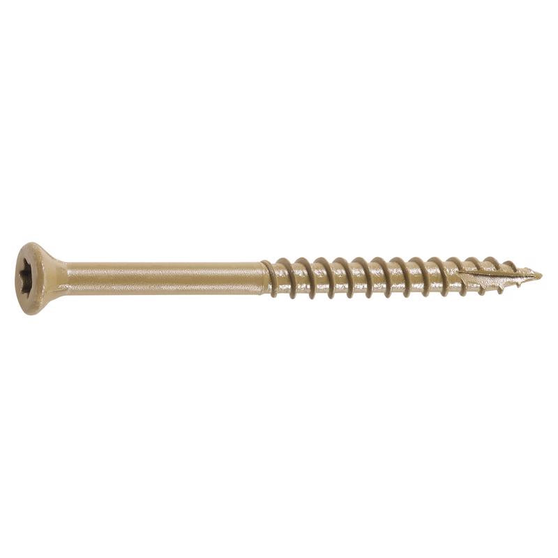 FASTENMASTER - FastenMaster GuardDog No. 10 X 2-1/2 in. L Gold Phillips/Square Bugle Head Deck Screws 75 pk