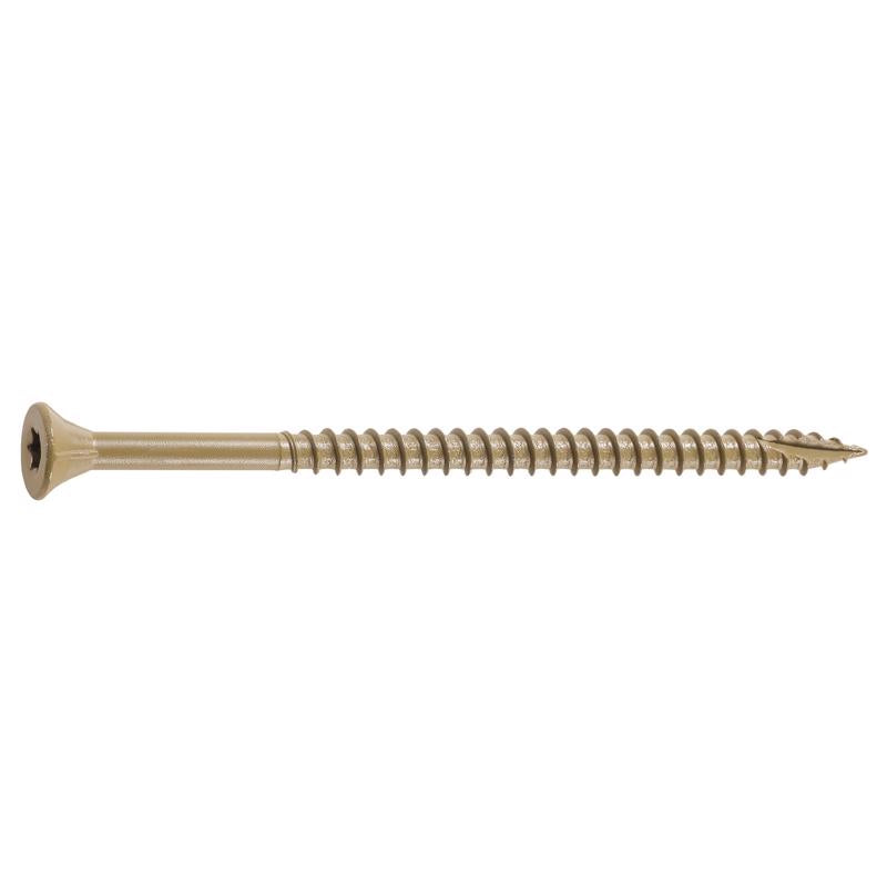 FASTENMASTER - FastenMaster GuardDog No. 10 X 3-1/2 in. L Gold Phillips/Square Bugle Head Deck Screws 350 pk