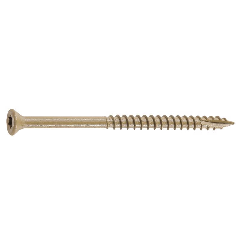 FASTENMASTER - FastenMaster GuardDog No. 10 X 3 in. L Gold Phillips/Square Bugle Head Deck Screws 350 pk