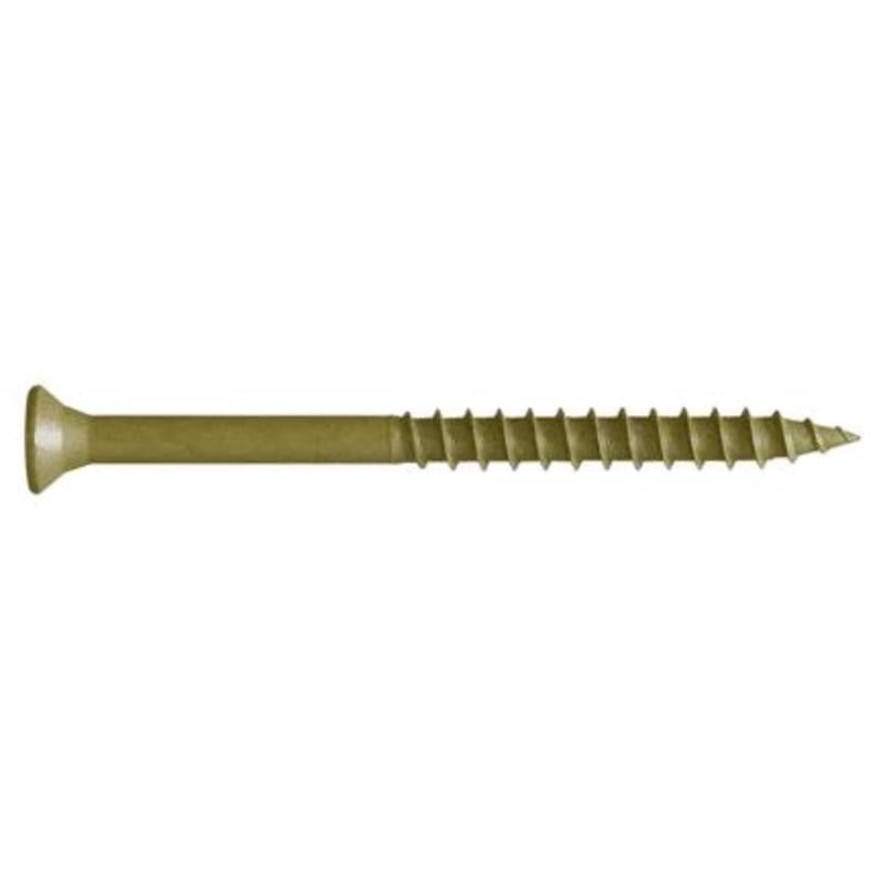 FASTENMASTER - FastenMaster GuardDog No. 10 X 1-5/8 in. L Gold Phillips/Square Bugle Head Deck Screws 1750 pk