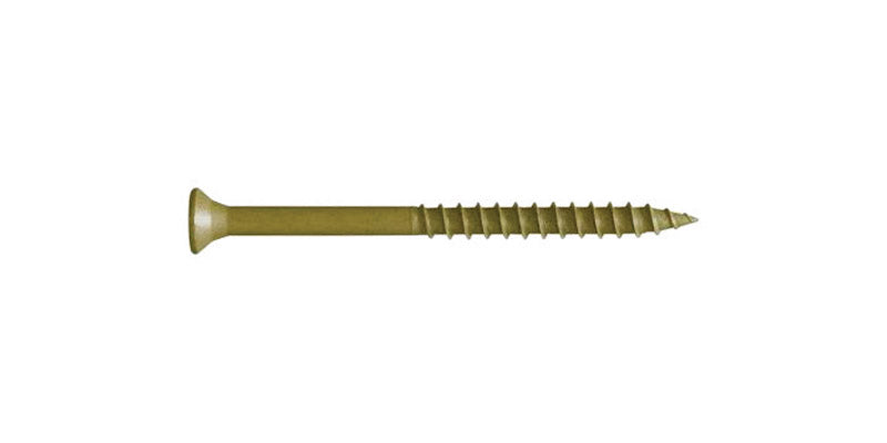 FASTENMASTER - FastenMaster GuardDog No. 10 X 1-5/8 in. L Gold Phillips/Square Bugle Head Deck Screws 350 pk