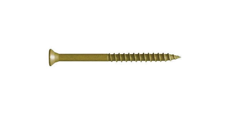 FASTENMASTER - FastenMaster GuardDog No. 10 X 3 in. L Gold Phillips/Square Bugle Head Deck Screws 75 pk