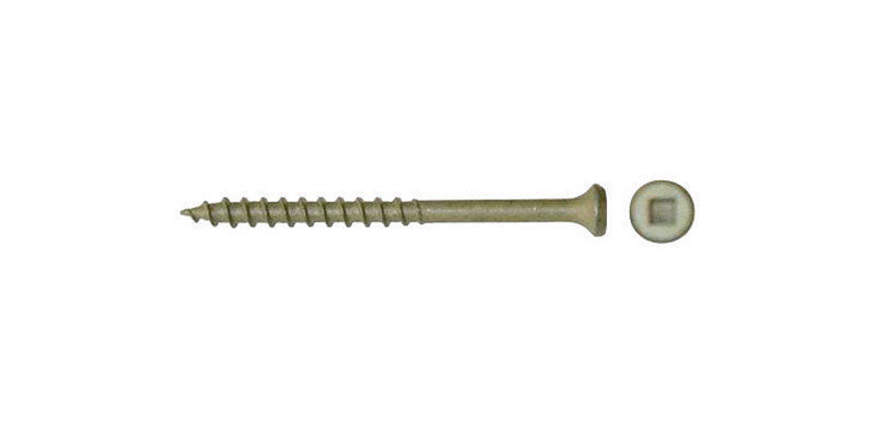 FASTENMASTER - FastenMaster GuardDog No. 10 X 1-5/8 in. L Gold Phillips/Square Bugle Head Deck Screws 75 pk