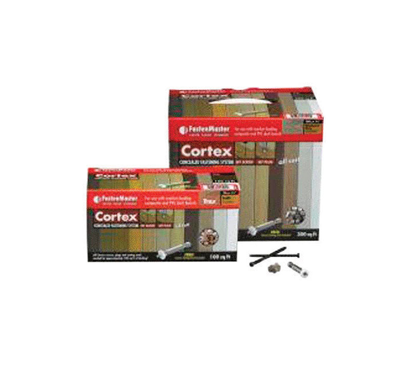 FASTENMASTER - FastenMaster Cortex 2-3/4 in. L Spiced Rum Torx Ttap Star Head Deck Screws and Plugs Kit 1 pk