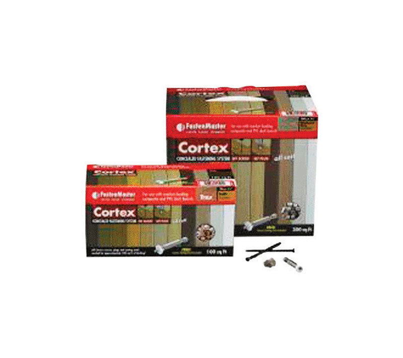 FASTENMASTER - FastenMaster Cortex 2-3/4 in. L Saddle Torx Ttap Star Head Deck Screws and Plugs Kit 1 pk