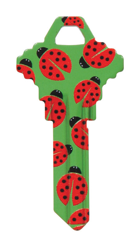 HILLMAN - Hillman Wackey Lady Bugs House/Office Universal Key Blank Single - Case of 6 [87395]