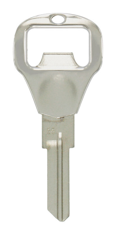 HILLMAN - Hillman Bottle Opener Key House/Padlock Universal Key Blank Double - Case of 4 [87062]