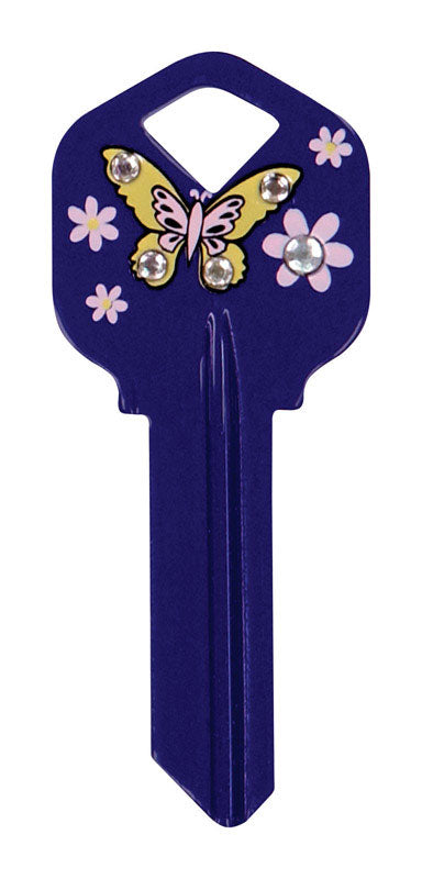 HILLMAN - Hillman DIVA Butterfly House/Office Universal Key Blank Single - Case of 6