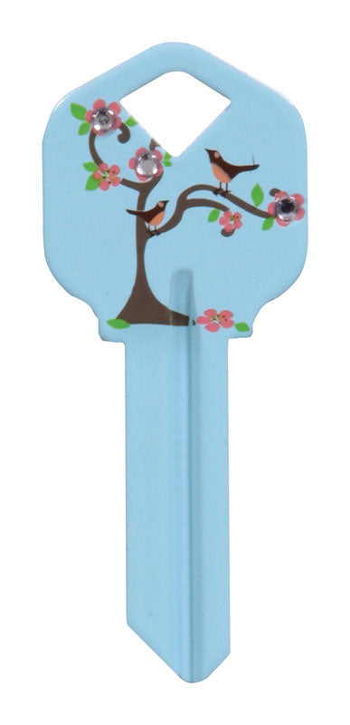 HILLMAN - Hillman DIVA Tree & Birds House/Office Universal Key Blank Single - Case of 6 [87030]