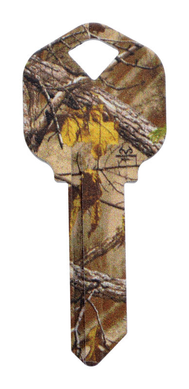 HILLMAN - Hillman RealTree Green House/Office Universal Key Blank Single - Case of 6 [713154]