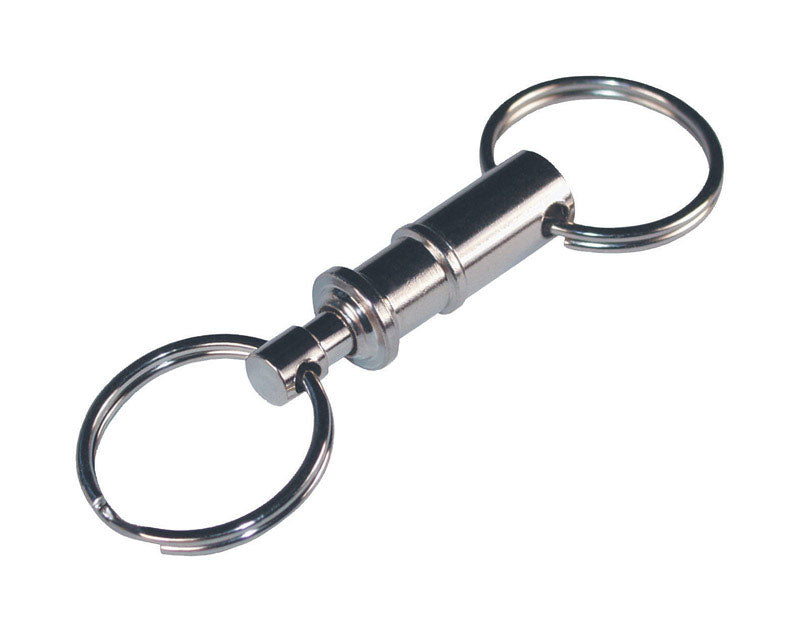 HILLMAN - Hillman Metal Silver Valet Key Chain - Case of 5 [701278]