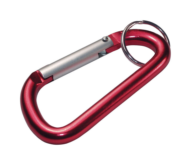 HILLMAN - Hillman Aluminum Assorted Carabiner - Case of 5